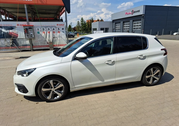 Peugeot 308 cena 39900 przebieg: 195000, rok produkcji 2018 z Konin małe 56